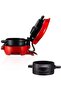 Burger Maker R.666 600W Multi-Function Grill with Non-Stick Plates for Burgers, - 4