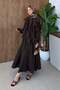 Angelina Ruffle Skirt Set Brown - 2