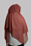 Kiremit Nikah Namaz Hijab Shawl Chiffon Beaded Laced 202131_05 - 4