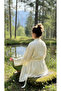 Wellness 100% Cotton 4-Layer Muslin Kimono – Yoga, Spa, Beach, and Daily Use - 2