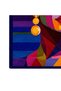 Sdt Custom Cut Cubic Woman Portrait Patterned Pop Art Geometric Multi Color Purple Woven Base Decorative Carpet Sdtt1528 - 5