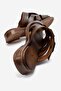 Women's Pin Belt Buckle Closed-Front Slippers Taba - 4