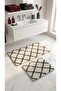 Royal Nordic 2-Piece Latex Non-Slip Base Bath Mat Set 80X50 cm Machine Washable Mat - 3