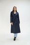 Plus Size Belted Trench Coat with Pockets