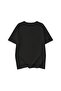 Women's V-Neck Heart Printed T-Shirt Oversize Loose Fit - 2