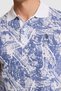 Men's Indigo Regular Fit Polo Neck T-Shirt 50322477-Vr028 - 6
