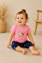 Baby Girl Top and Bottom Set 100% Cotton - 3