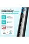 C30 Electric Toothbrush for Adults & Teens: 5 Modes & 3 Intensities, Dark Black - 4