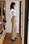 Women's High Waist Stone Baggy Jeans - 5