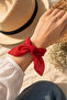 Plain Red Bandana Cotton Unisex Scarf Hair Neck Wrist Accessory - 6