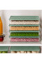 4-Piece Refrigerator & Freezer Organizer 2200 ml Microwave Compatible Crisper Storage Container Transparent Organizer - 2
