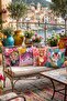 Tiger Drawings Patterned 4-Piece Throw Pillow Cover Set