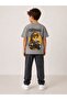 Character-Themed Boys' Short Sleeve Tracksuit Set - 2