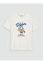 Lcw Kids Beige Crew Neck Printed Boys T-Shirt - 3