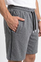Men's Comfortable Fit Summer Shorts with Side Pockets and Zipper - 2