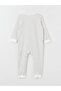 Lcw Baby Crew Neck Long Sleeve Printed Baby Boy Romper - 4