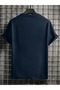 Men's Super Twin Dad Printed Crew Neck Oversize Casual Boyfirend Black T-Shirt - 2