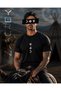 Shaman - Unisex Regular Fit T-Shirt with Front and Back Print - 2