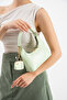 Mavira Women's Mint Green Mini Baguette Hand and Shoulder Bag - 3