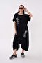 Snap-Fastened Skirt with Shalwar Design Top Set - 2