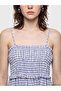 Nevavm Plaid Rope Strap Waist-Sitting Dress with a Difference - 3