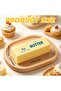 kotron Butter Squeeze Toy, Butter Stick Toys Slow Growth Relax PU Material for Office School Anxiety Relief and Decompression (Light Yellow) - 2