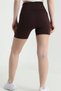 R96C High Waist Gathering Comfort Summer Sports Leggings - 2