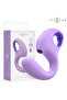 Vibrator Baxter cu Stimulator – Violet