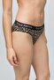 Patterned Women's Slip Panties - Leopard - 4