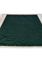 1St Quality 175Gr Dark Green Tulle Shading Net, Garden Fence Net, Balcony Tulle - with Eyelets and Column Strips - 3