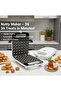 36 PCS Walnut Cookie Maker,1400W Double Side Heating, Non-Stick Electric Nut, Walnut, Cake & Biscuits Maker, Mini Nut Breakfast Baking Machine for Home Kitchen - 5