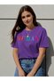 Women's Oversize T-Shirt Human Printed 100% Cotton T-Shirt Comfortable Fit