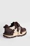 Women's Brown Sports Shoes - Suede Detailed Thick Serrated Sole Sneaker Comfortable Daily Walking Shoes - 4