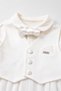 Baby Boy Overalls with Bow Tie, Vest Look, Mevlüt Hospital Release 14081 - 3