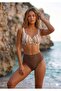 Recovery Bikini Top, High Waist Bikini Set