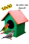 Wooden Dove Pigeon Lovebird Bird Nest Outdoor Waterproof 20X30 cm - 2