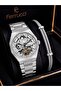 Automatic and Self-Winding Solar and Moonlight Dial Men's Wristwatch with 2 Years Warranty Bfc.M3558.S1
