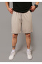 Men's Combed Cotton Fabric Double-Legged Summer Sweat-Proof Shorts with Side Pockets - 3