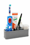 Multi-Compartment Bathroom Organizer-Toothbrush Holder Makeup and Personal Care Organizer- Stand with 9 Color Options - 4
