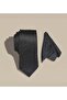 Black Patterned Tie