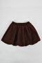 Balloon Skirt Bitter Brown - 4