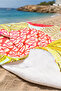 Pineapple Tropical Floral Beach Towel-Bohemian Mediterranean Colorful Pool Sea Quick Dry Microfiber Towel - 5
