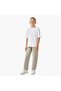 Crew Neck Short Sleeves T-shirt with Texture - 2