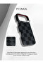 Premium Aramid Fiber Mobile Case | Ultra-Thin, Lightweight, Tactile Woven Texture, Enhanced Camera Protection, MagSafe Compatible & Durable Geometric Protective Cover - 2