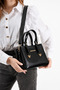 Women's 4-Compartment Simple and Stylish Shoulder Bag with Gold Accessories Clutch Bag S-1425 - 6