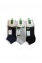 Men's Bamboo Booties Socks Seamless Odor-Free 6-Piece Set - 2