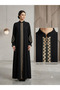 Embroidered Front Zipper Summer Robe - 3
