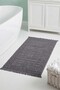 Aflora Anthracite 100% Cotton Foot Towel - 60X130 cm - 4