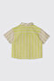 Baby Boy Short Sleeve Yellow Shirt - 2