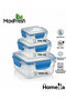 3-Piece Square Storage Container - 2